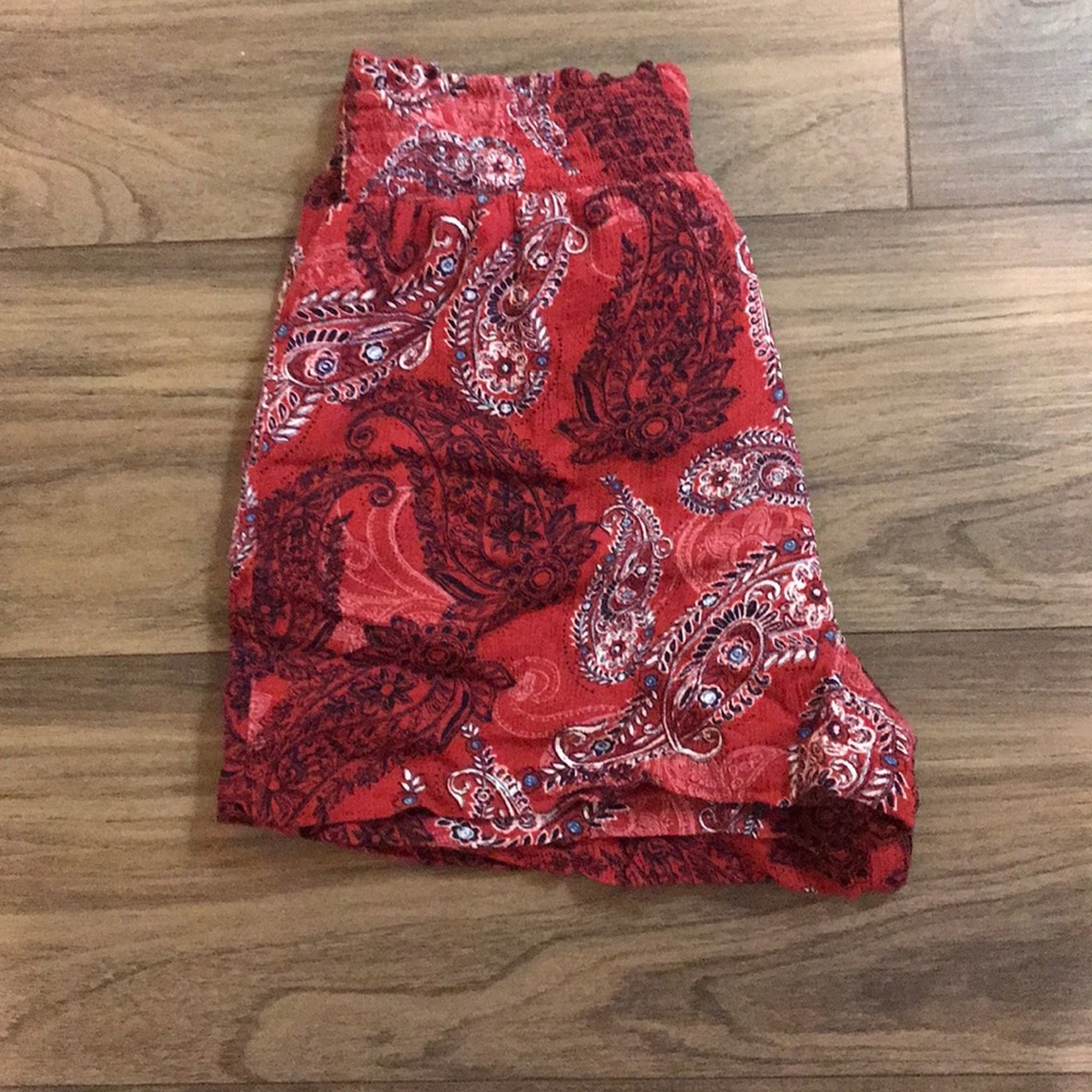 knox rose bandana shorts